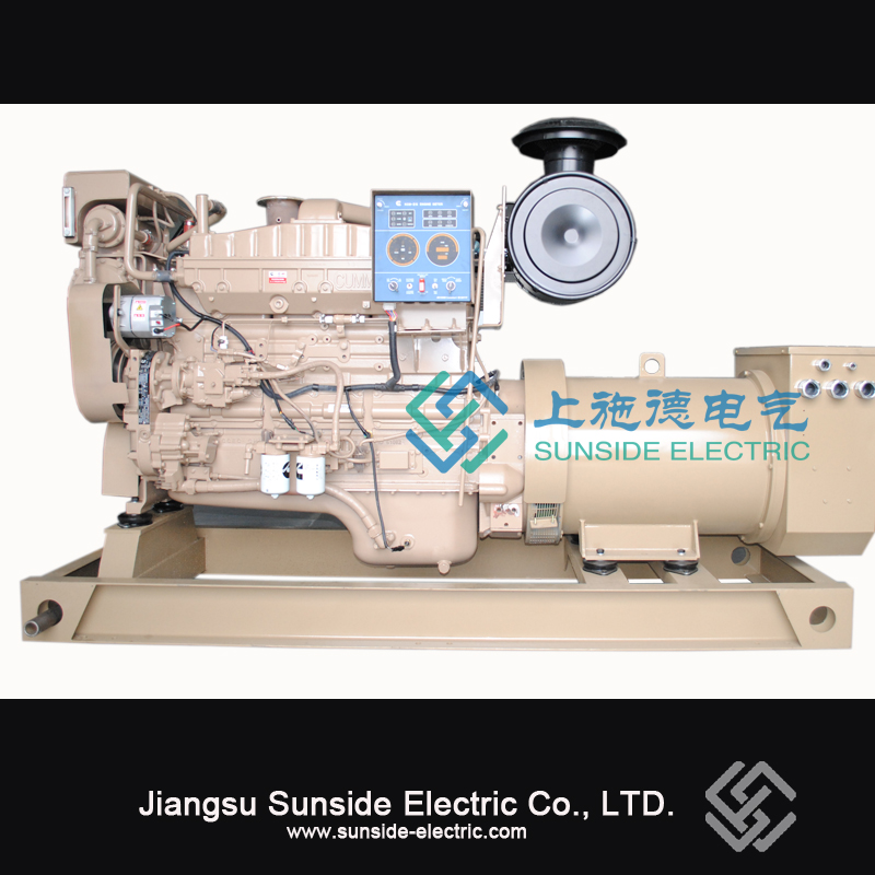 250kVA ثلاث مراحل مولدات الديزل Cummins مدعوم من محرك NT855A