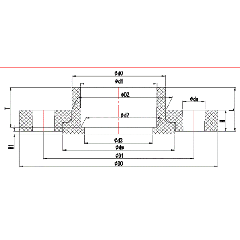 UPVC VANSTONE FLANGE