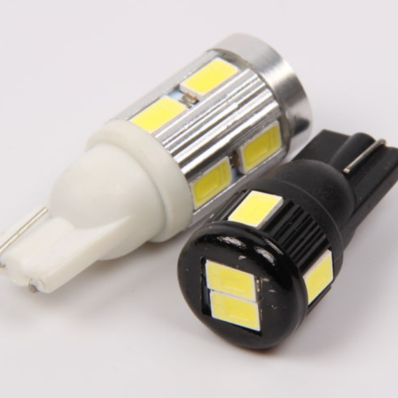 T10 إسفين W5W 168 194 6SMD 10SMD 5730 استبدال الصمام مصابيح السيارات