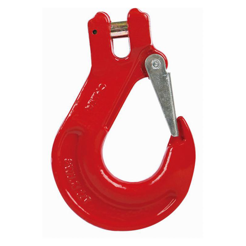 G80 Clevis Sling Hook مع المزلاج