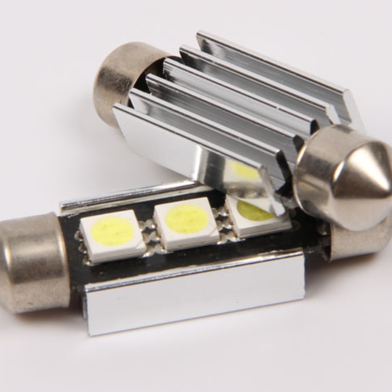 في canbus خطأ 5050 3smd 36mm أدى لمبة اكليل