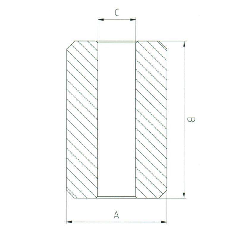 أزرار توقف فولاذية S-409 Swaging Sleeve