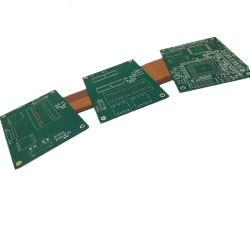 لوحة الدوائر المطبوعة PCB مرنة مع الحبر الأخضر قناع اللحيم