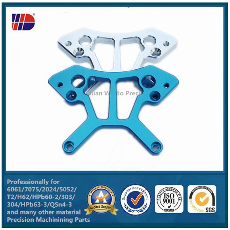 تلوين anodize التصنيع باستخدام الحاسب الآلي جزء الألومنيوم خدمة الدقة