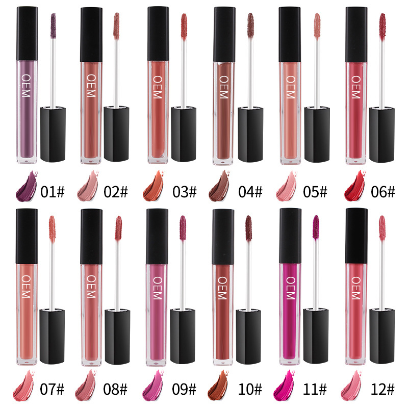 العلامة الخاصة عالية الجودة Colorpop ماتي شفاه Lipgloss السائل أحمر الشفاه OEM