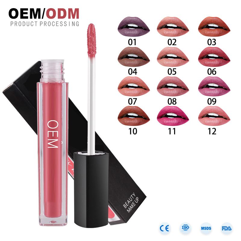 العلامة الخاصة عالية الجودة Colorpop ماتي شفاه Lipgloss السائل أحمر الشفاه OEM