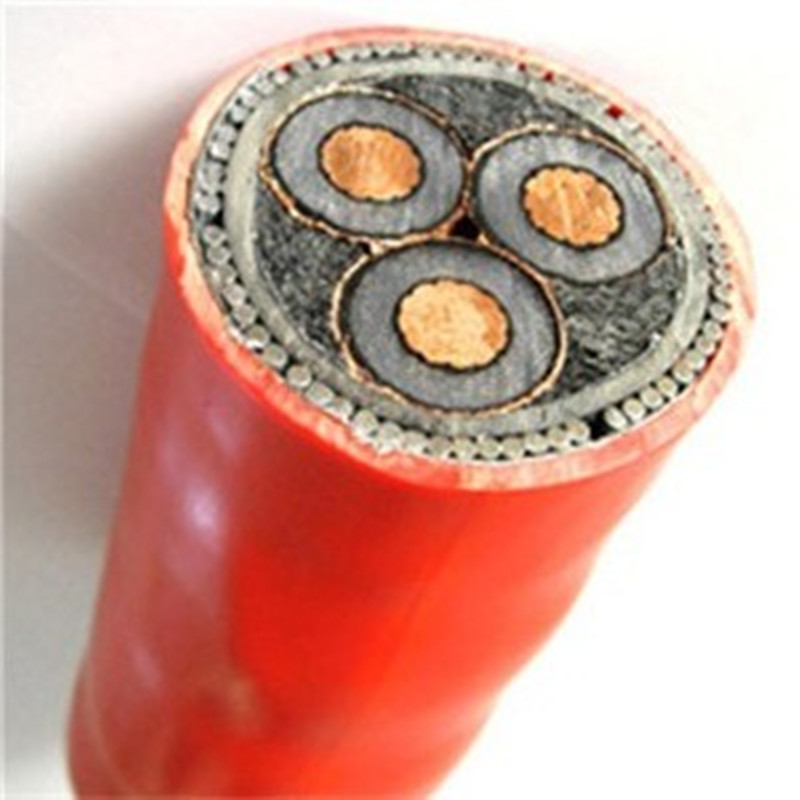 240mm 3 Core Cu 185sqmm Multi Core Armored Cable Xlpe Swa Pvc 33kv