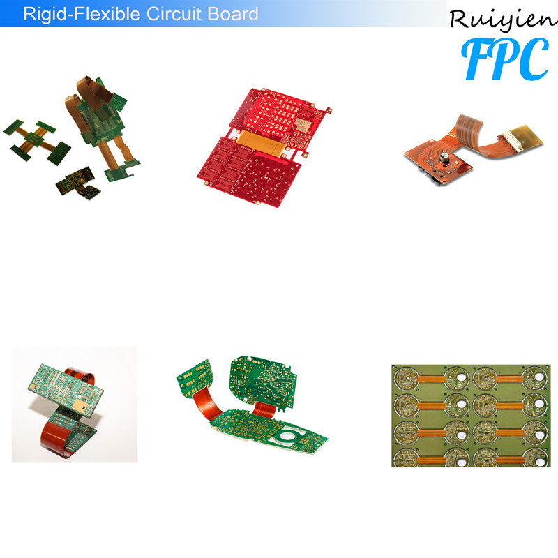 مخصص عالية الجودة مرنة الدوائر المطبوعة ، مجلس FPC ، PCB تلفيق من قبل RUIYIEN