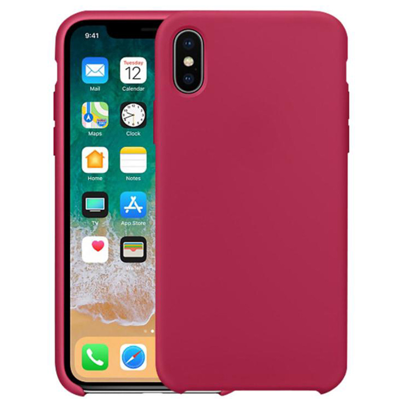 2019 حالة وصول جديدة السائل سيليكون ل Xr XS MAX حالة الهاتف سيليكون الأصلي مع الشعار