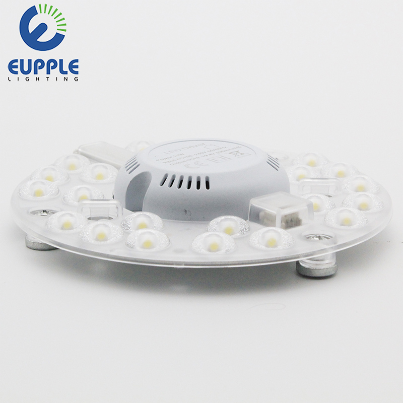 جديد !! توفالو الشعيبة ce diy المغناطيس 110lm / w جولة smd لوحة led 2400lm 1800lm 1200lm 2835 smd 24 واط 18 واط 12 واط أدى