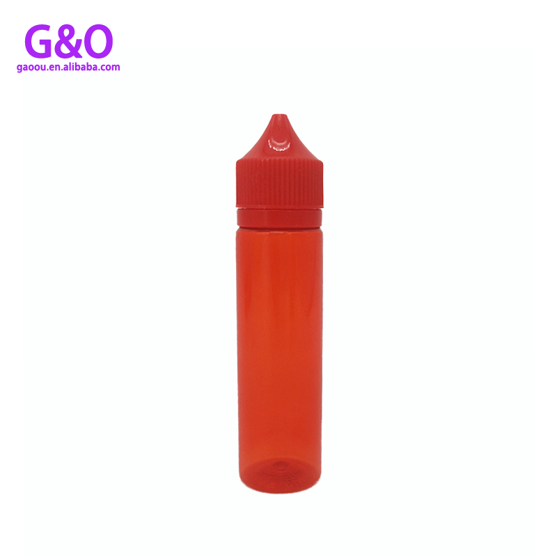 30ML 60ML VAPE زجاجات VAPE زيت زجاجات السمين زجاجة الغوريلا زجاجة يونيكورن 60ML الملونة حاوية بلاستيكية بالقطارة حاوية قطارة eliquid