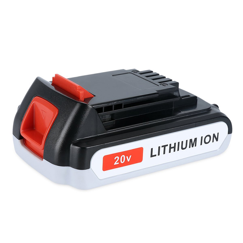 بطاريات ليثيوم أيون 1500mAh 20V استبدال أدوات اللاسلكي لبلاك أند ديكر LB20 ، LBX20 ، LBX4020 ، LB2X4020