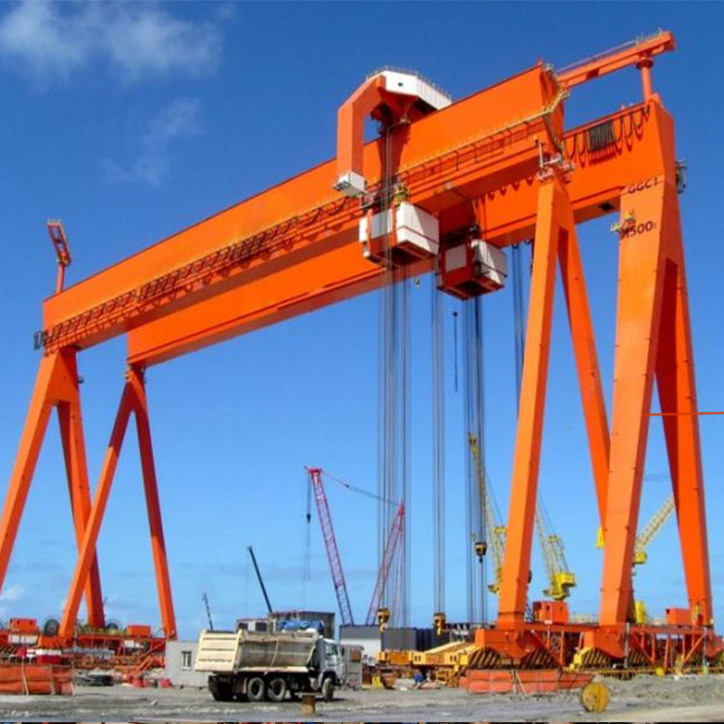 Double Girder Gantry Crane لبناء السفن