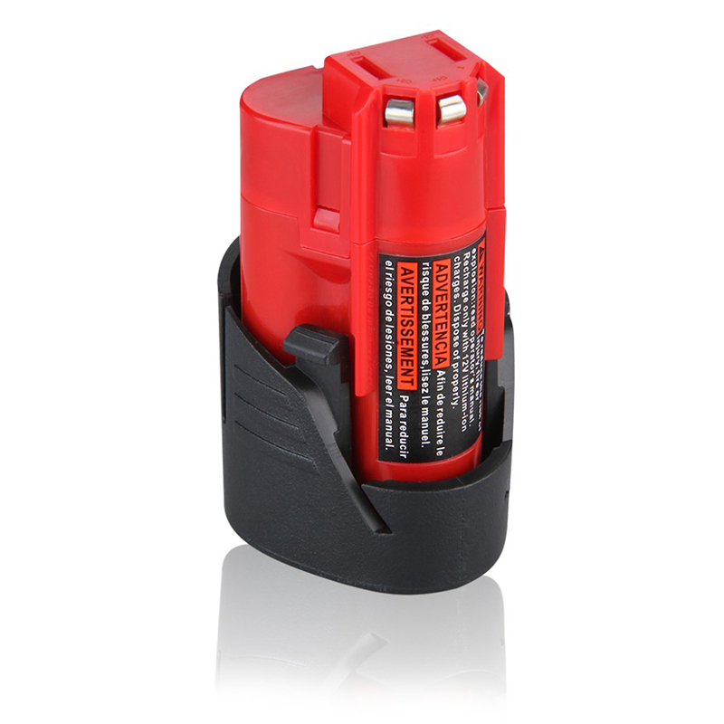 12V 1500mAh استبدال بطاريات ليثيوم قابلة للشحن لأدوات ميلووكي 48-11-2411 M12 الطاقة