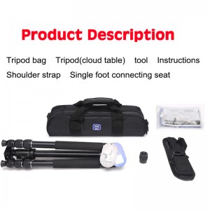 ديات AM254A KH10 الألومنيوم كاميرا ترايبود للمحترفين استوديو التصوير في الهواء الطلق اطلاق النار كاميرا حامل ترايبود