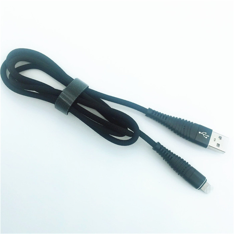 KPS-1003CB 8pin تصميم جديد 1M mermaid 2A كابل بيانات USB تهمة سريع لفون