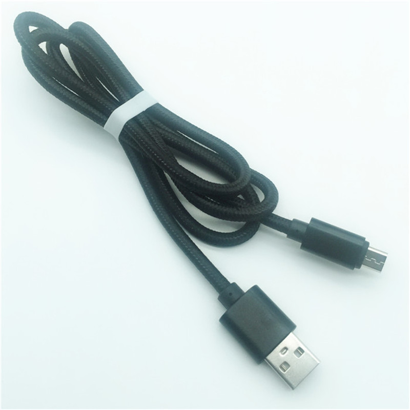 KPS-1005CB مايكرو 3ft OD4.5MM الصغير مرنة كابل شاحن USB سريع لالروبوت المحمول