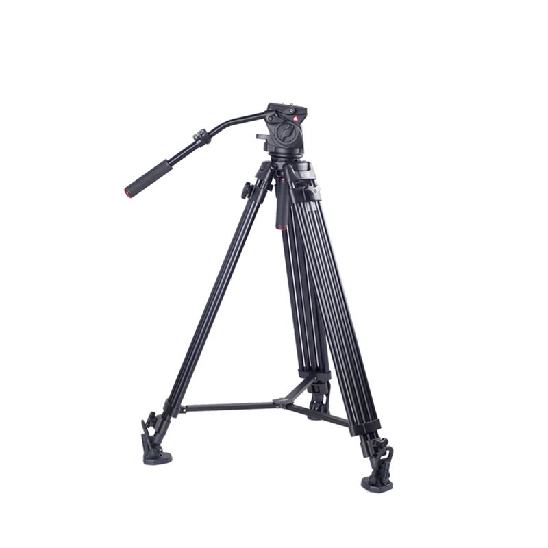 Kingjoy Professional Video Tripod ، نظام ترايبود للخدمة الشاقة VT-3500 مع رأس سائل بانورامي 360 درجة VT-3530