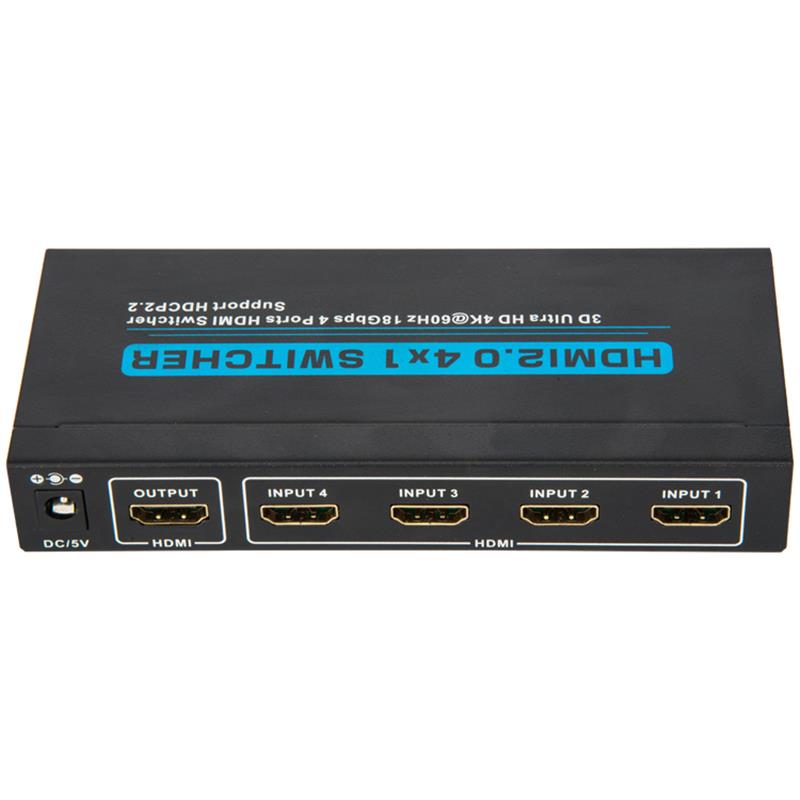 V2.0 HDMI 4X1 الجلاد دعم 3D الترا HD 4Kx2K @ 60HZ HDCP2.2