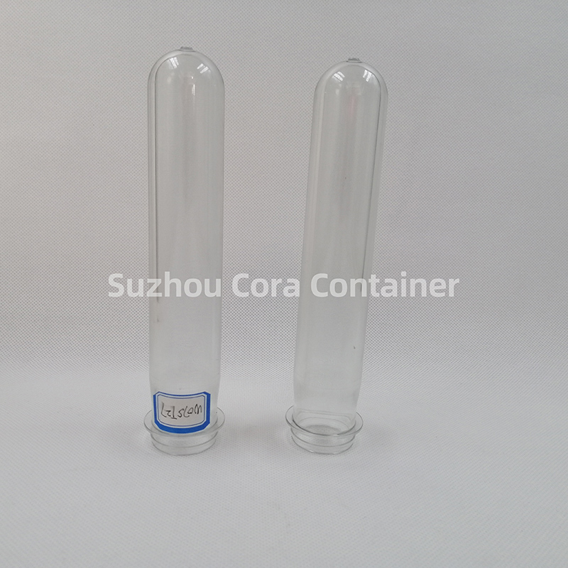 27MM 75G حجم الرقبة 32MM Plasitc الحيوانات الأليفة التشكيل لزيت المشروبات المياه
