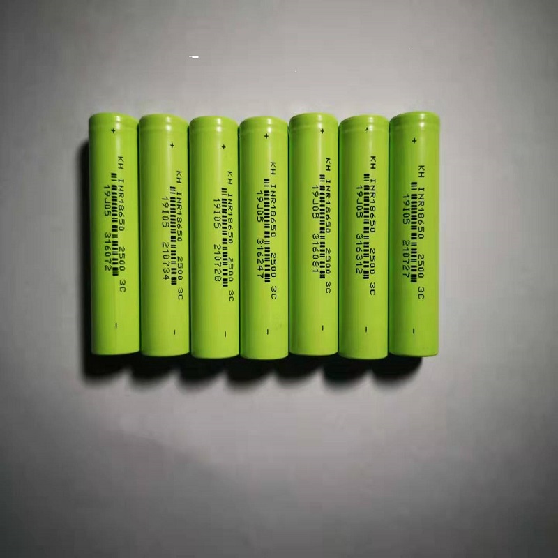 بطارية ليثيوم أيون 18650-2500mAh 9Wh 3C