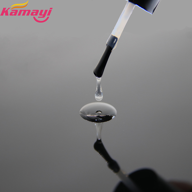 2019 جديد 15ML Kamayi خفف عالية لامعة طويلة الأمد لا يمسح المعطف الخفيف مسمار هلام البولندية نقع قبالة هلام الأشعة فوق البنفسجية بلدي التسمية