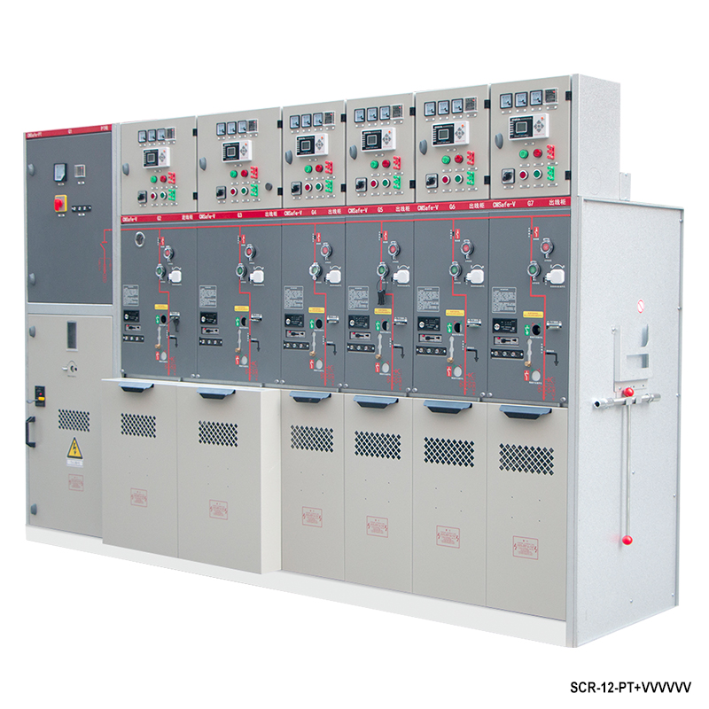 2020 الأكثر مبيعًا الجهد العالي SF6 المعزول بالغاز المضغوط RMU Switchgear 12kv / 24kv