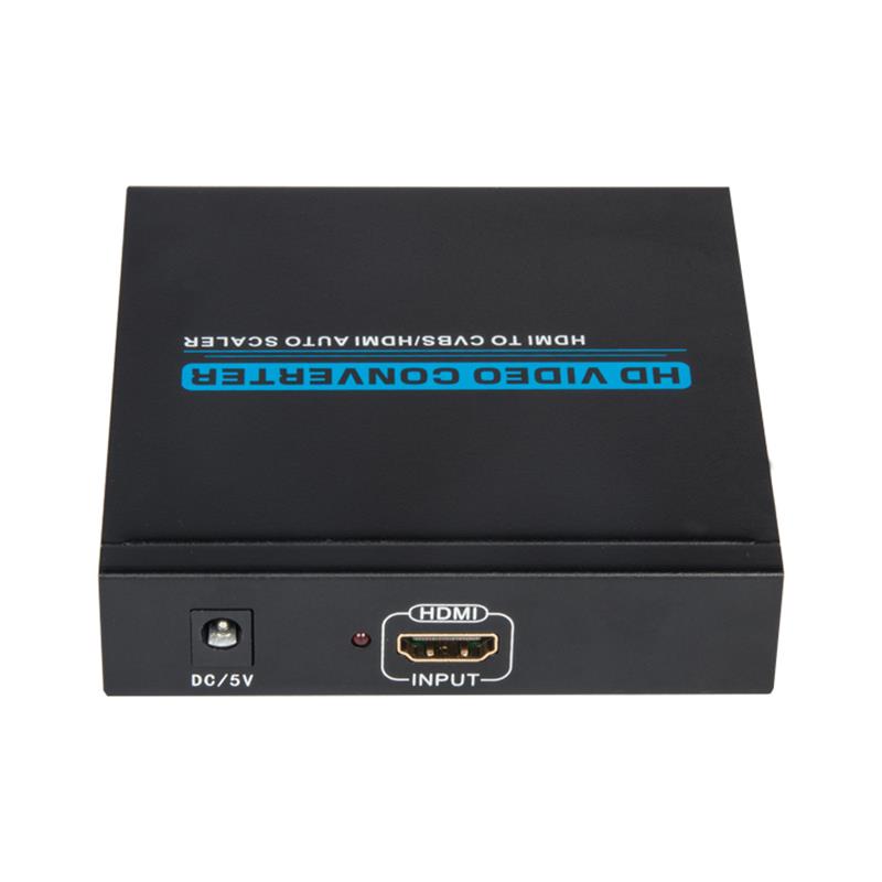 HDMI TO CVBS / AV + HDMI CONVERTER Auto Scaler 1080P