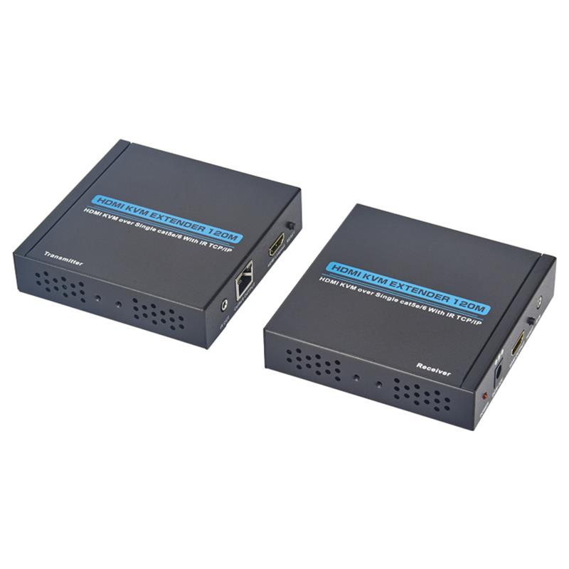 HDMI KVM Extender 100m over single cat5e / 6 Support Full HD 1080P TCP / IP