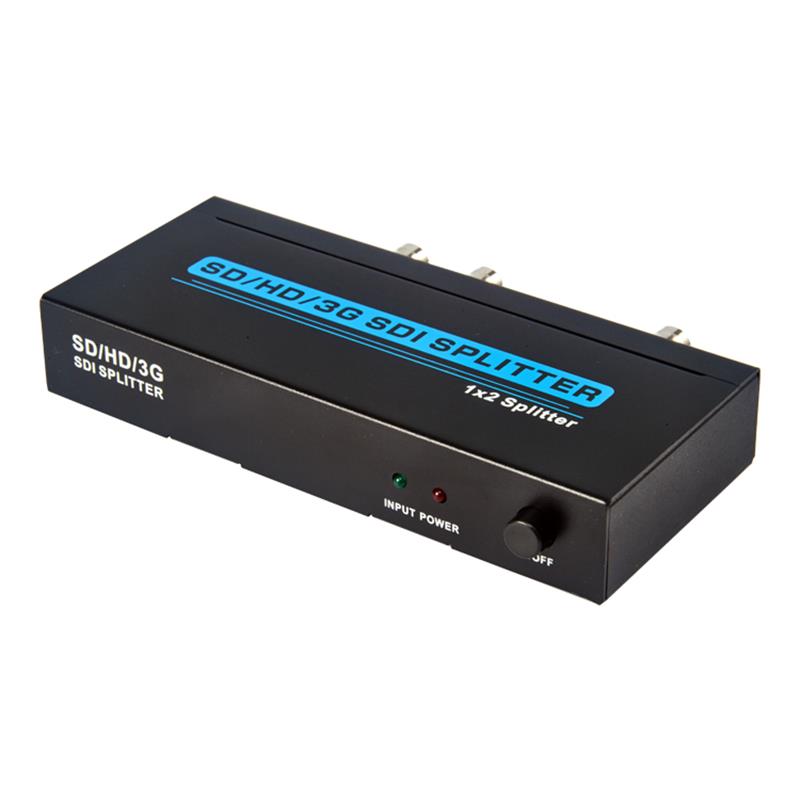 SD / HD / 3G SDI 1x2 SPLITTER دعم 1080P