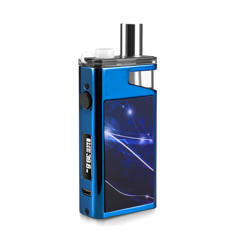 الأكثر مبيعا نظام جراب موديل Vape عدة 40W 1100mah ، مع دورة في الدقيقة شبكة لفائف 5ml قدرة كبيرة