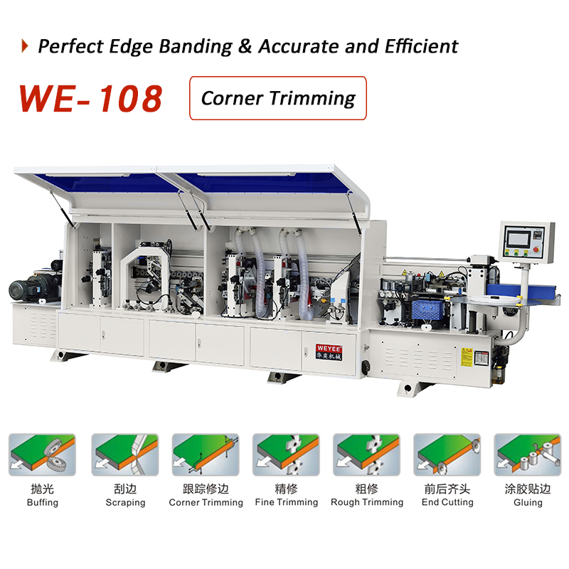 WE108 آلة الحافة الأوتوماتيكية