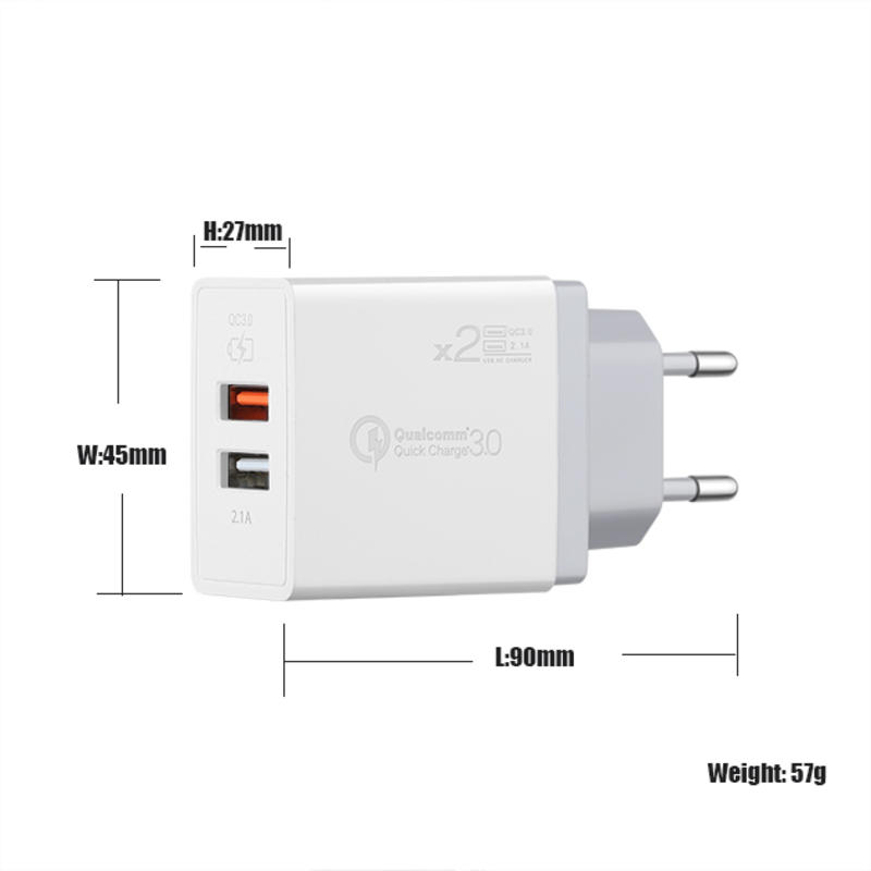 عالمية متعددة الوظائف شاحن USB سريع ج