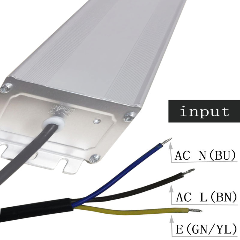 24v200w AC DC الجهد استقرار إمدادات الطاقة أدى غير نافذ للمطر