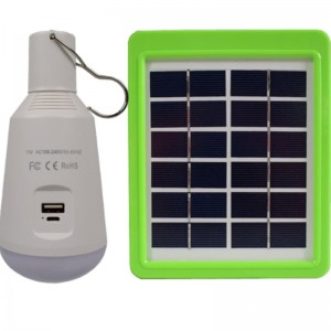 الطاقة الشمسية مصباح المصباح المزدوج