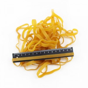 الشركات المصنعة مخصص تطول وتوسيع نطاق الشرائط المطاطية القابلة للحفاظ على درجة حرارة عالية ومكافحة الشيخوخة حزام المطاط الأصفر