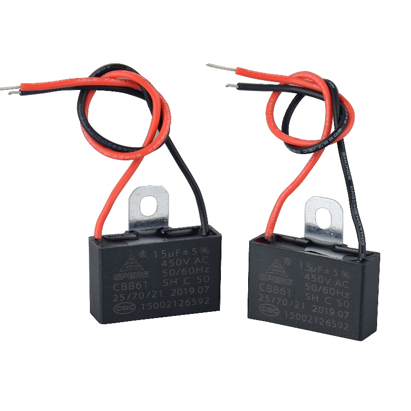 1.5UF 450V 50/60HZ SH S0 CBB61 مكثف ل AC مروحة