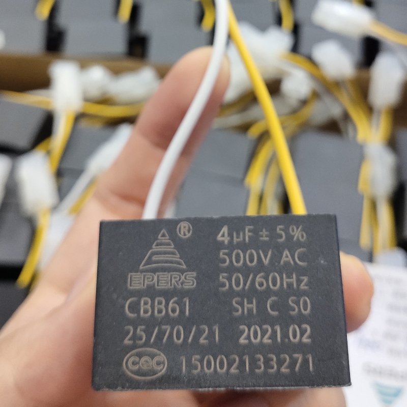 4UF 500V SH CBB61 مكثف مكيف الهواء