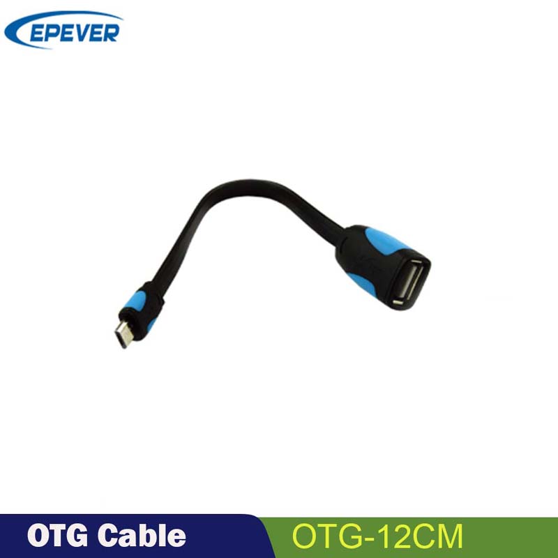 الكابل الرقمي Epever OTG 12CM ل RS485 منفذ الطاقة الشمسية تحكم و SPP-02