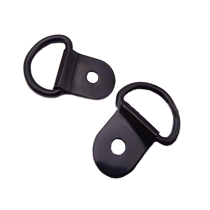 D-Ring Tow Downs، D-Rings Anchor Landing Ring for Loads On Trackers Trucks RV Cambers Vans ATV SUV القوارب الدراجات النارية وما إلى ذلك المركبات الثقيلة ربط الدائري مع تصاعد قوس