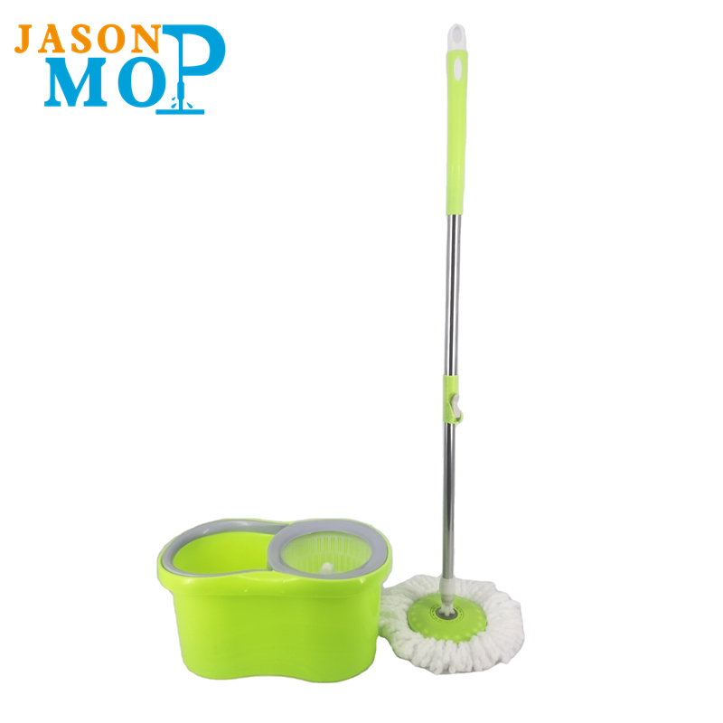 Jason Microfiber Spin MOP 360 سهلة الدورية ممسحة دلو السحر الطابق التنظيف الغزل ممسحة والدلو