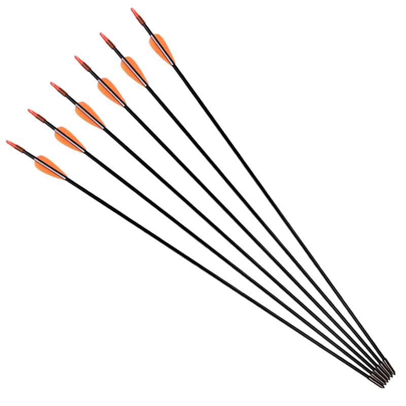 إيلونغ في الهواء الطلق 113179 26 بوصة ID4MM الفيبرجلاس السهم الرماية recurve القوس الرماية ممارسة