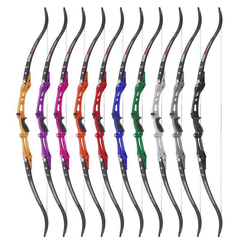 Nika Archery 68inch Recurve Bow مع C1 Carbon Amb لإطلاق النار الرياضي في الهواء الطلق