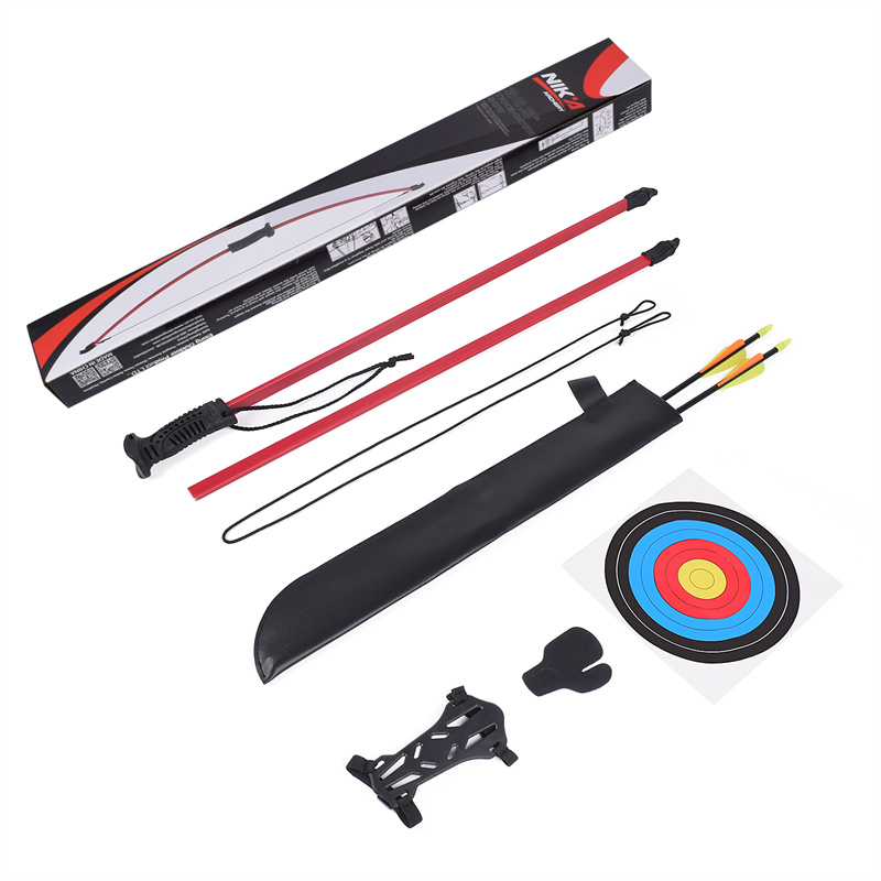 Nika Archery 210038 44inch 15 رطل تقسيم Youthbow للأطفال Archer Archer Outdoor Target Target