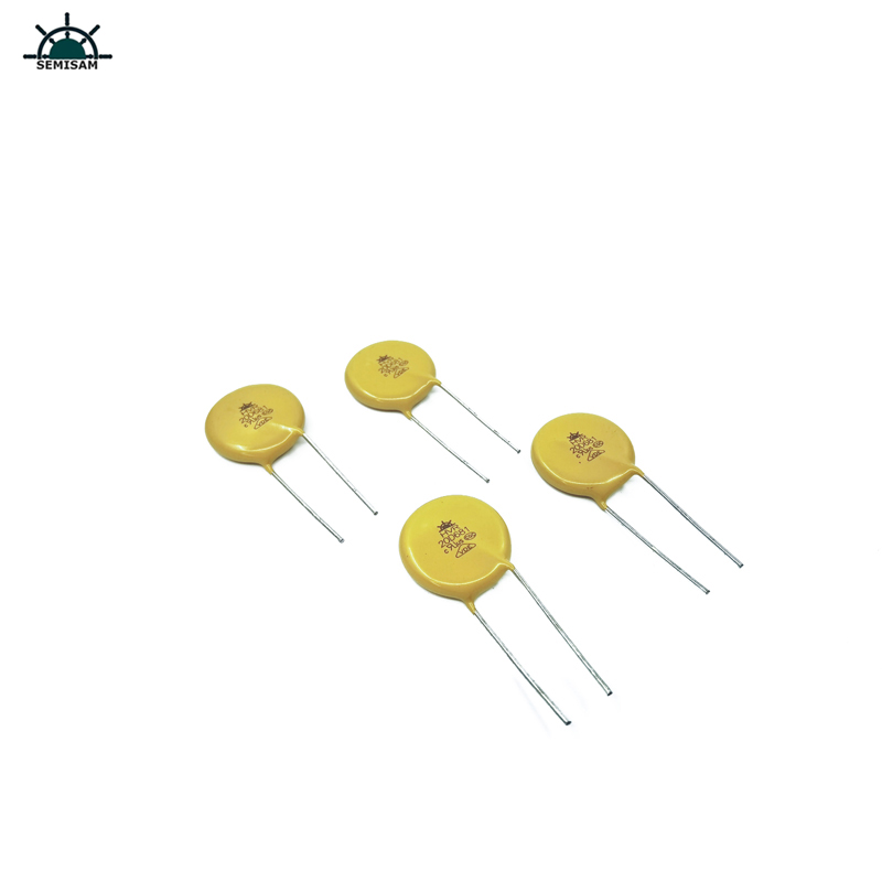 الصين مصنع الأصلي، الأصفر سيليكون mov 20mm 20d681 680 فولت zov varistor mov for الحمل الزائد