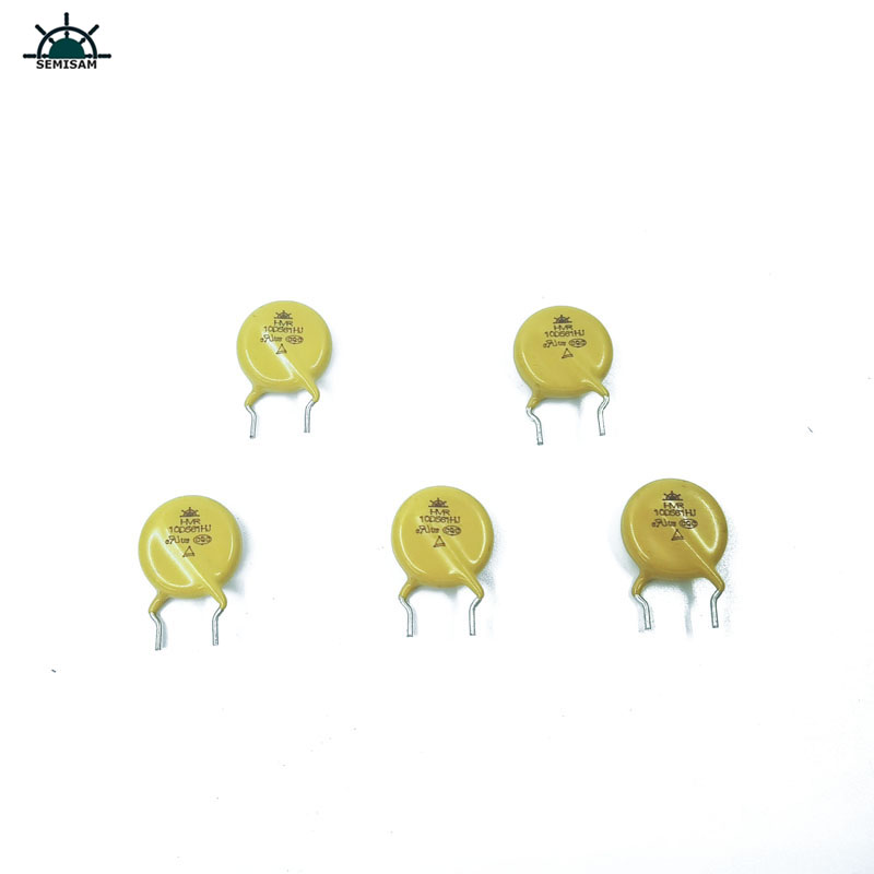 الصين مكونات الالكترونيات، الأصفر mov 10 ملليمتر 10d561 560 فولت zov varistor mov for الحمل الزائد