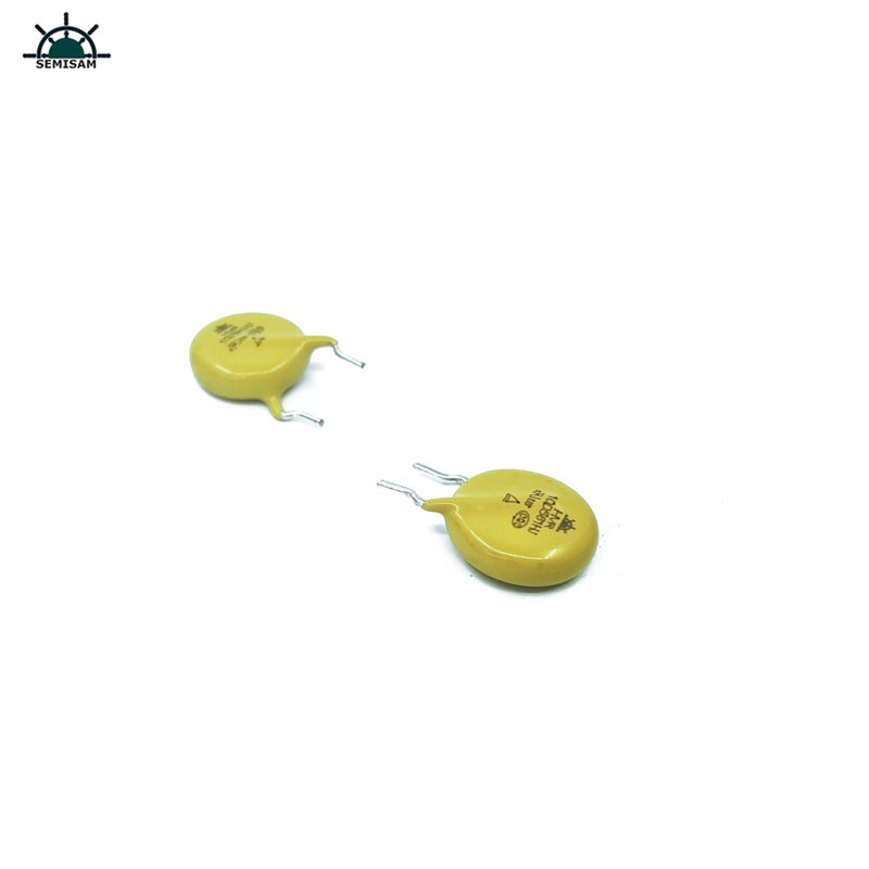 الصين مكونات الالكترونيات، الأصفر mov 10 ملليمتر 10d561 560 فولت zov varistor mov for الحمل الزائد