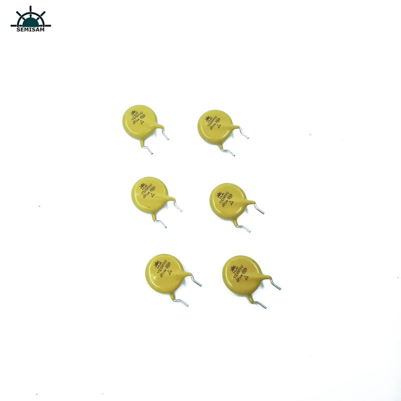 الصين مكونات الالكترونيات، الأصفر mov 10 ملليمتر 10d561 560 فولت zov varistor mov for الحمل الزائد