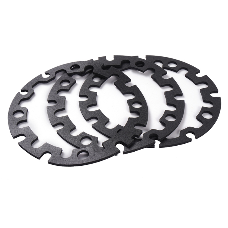 Porn-Shocked Poron LE-20 رغوة امتصاص الصدمات والضغط الأسود رغوة 0.5MM اللهب مثبطات رغوة العرض