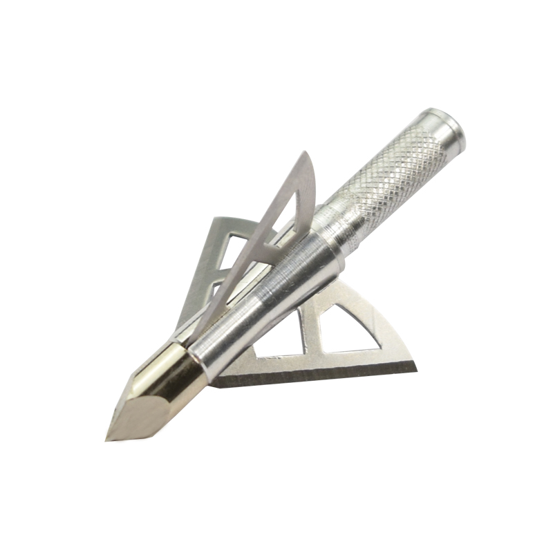 نيكا الرماية 15B023 3 شفرات ثابتة 100/125 جرين الصيد broadheads الرماية القوس